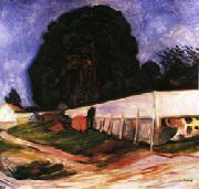 Edvard Munch Summer Night at Aasgaardstrand oil painting reproduction